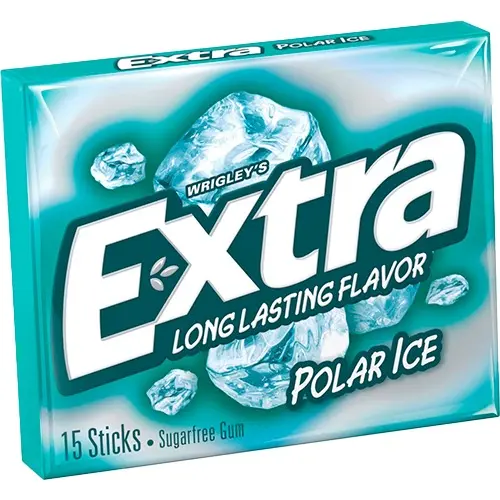 CHICLE EXTRA SLIM PACK POLAR ICE 