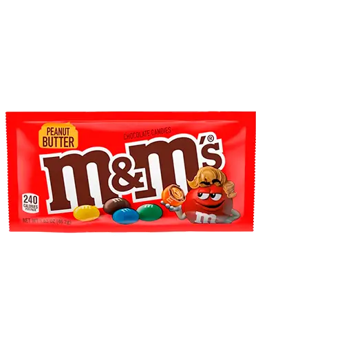BOTONETAS MYMS PEANUT BUTTER 46.2G