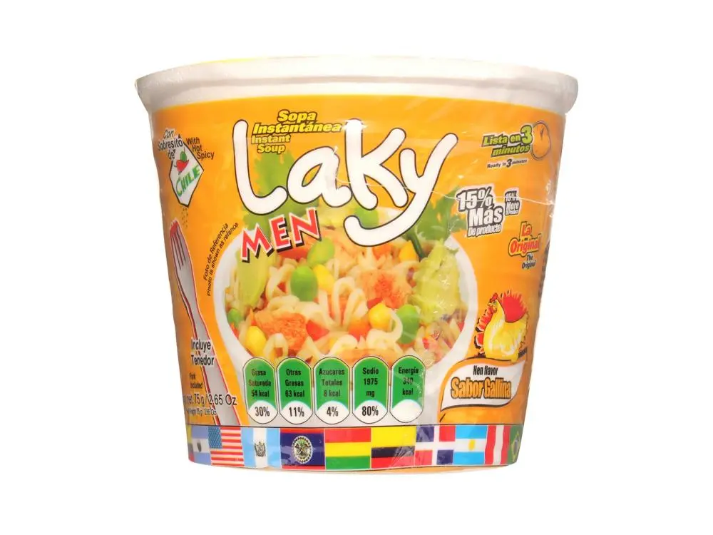 SOPA LAKY MEN INSTANTANEA GALLINA 75 GRMS