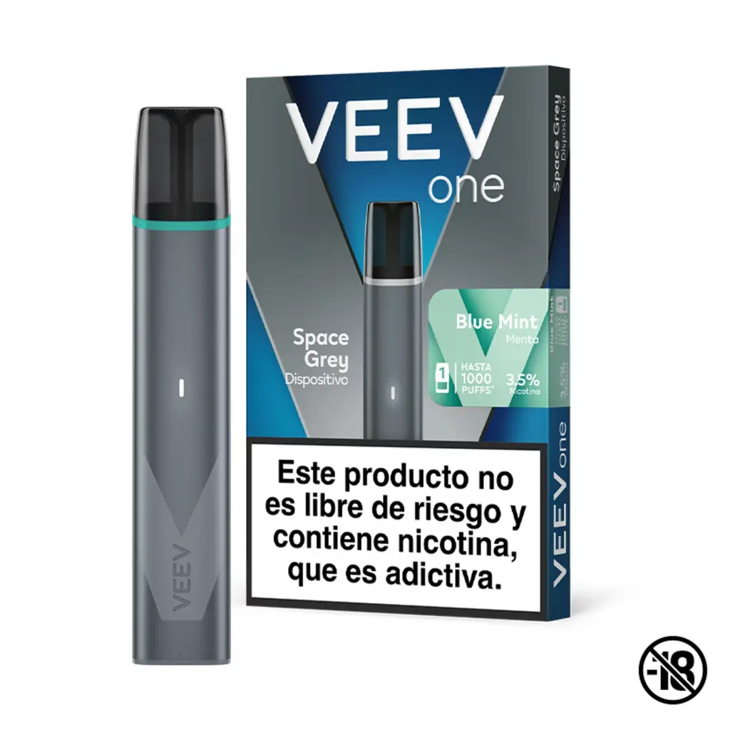 VAPORIZADOR VEEV 1000 PUFFS BLUE MINT