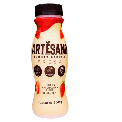 YOGURT  FRESA-BANANO DOS PINOS 200 ML