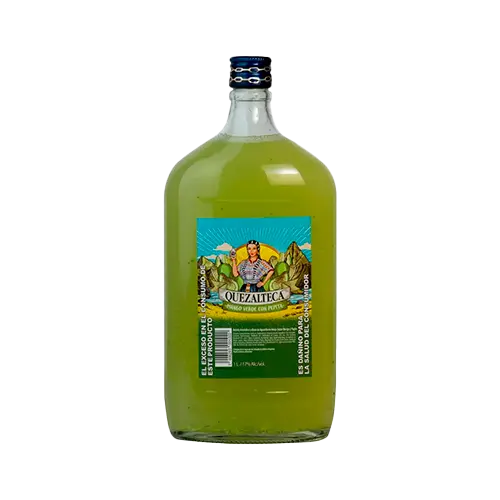 AGUARDIENTE QUETZALTECA MANGO VERDE 1LT