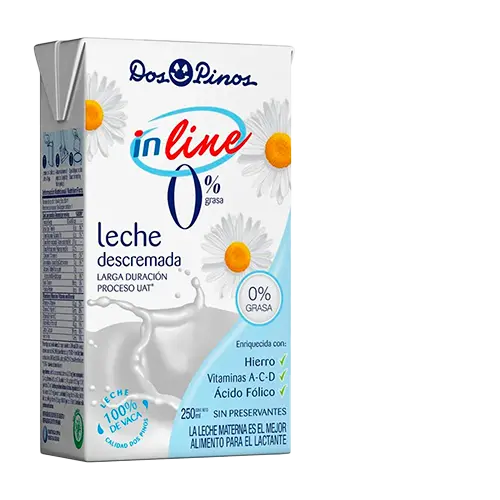 LECHE DOS PINOS DESCREMADA 250 ML TETRA PAK