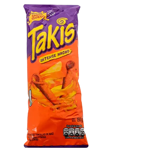GOLOSINA TAKIS INTENSE 68 GR
