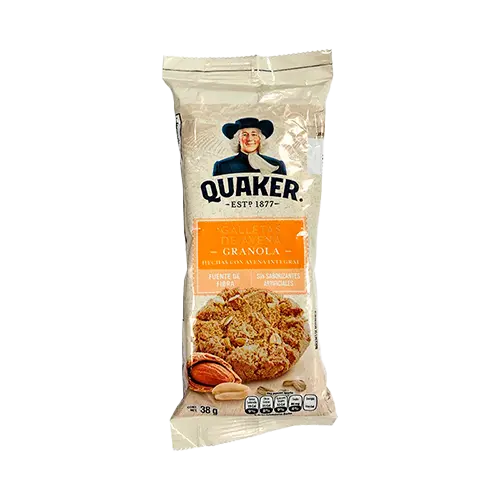 GALLETA QUAKER GRANOLA BARRA 38 GR
