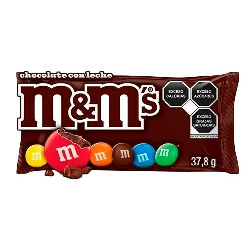 CHOCOLATE M&M CON LECHE 43.8 GRS.