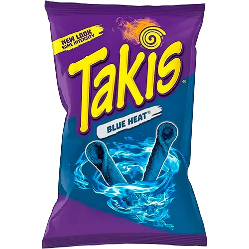 GOLOSINA BARCEL TAKIS BLUE HEAT 56 GR