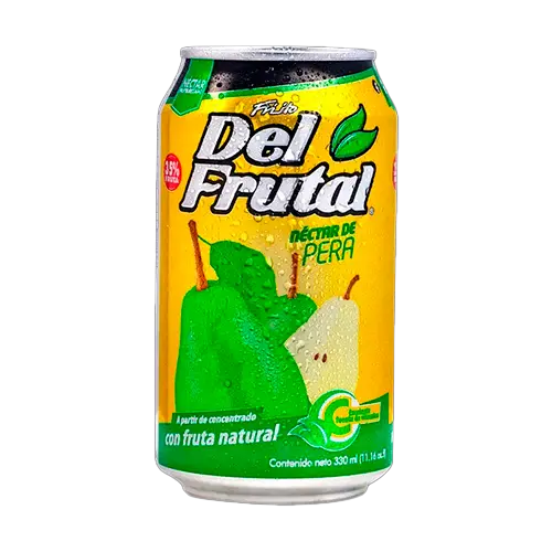 JUGO NECTAR DEL FRUTAL PERA LATA  330ML