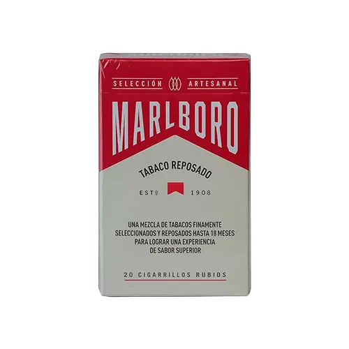 CAJETILLA CIGARROS MARLBORO ROJO