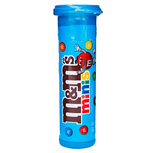 [040000002376] M&M MINIS CHOCOLATE TUBO 30.6 GRS
