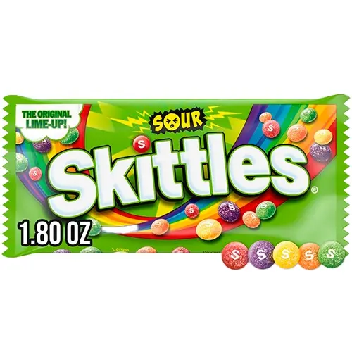 [04026606] DULCE SKITTLES SOUR 61.5 GRS
