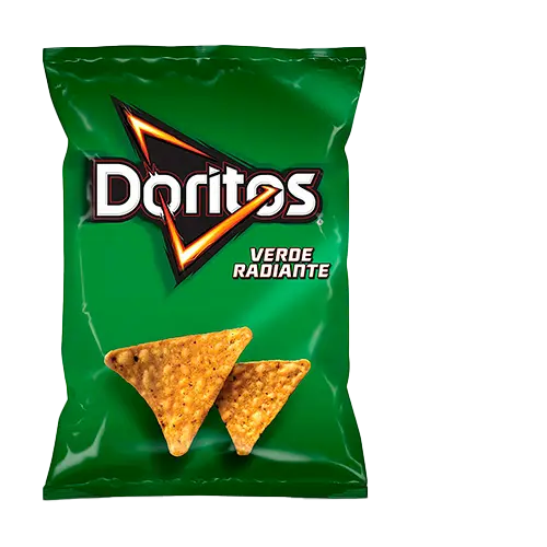 [721282300410] GOLOSINA DORITO VERDE RADIANTE 150G