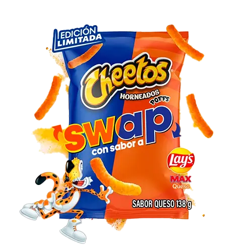 [721282411017] GOLOSINA FRITO LAY CHEETOS CON SABOR A LAYS 29GR