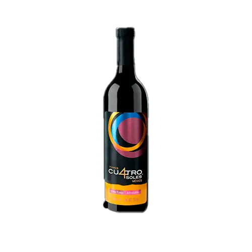 [729090020650] VINO CUATRO SOLES TINTO CABERNET 750 ML