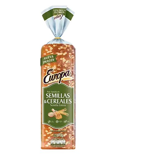 [7401011510442] PAN SANDWINCH BUTTER TOP SEMILLA Y CEREALES 670 GR