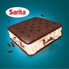 [7401090802131] HELADO SARITA SANDWICH CHOCOLATE VAINILLA 80G