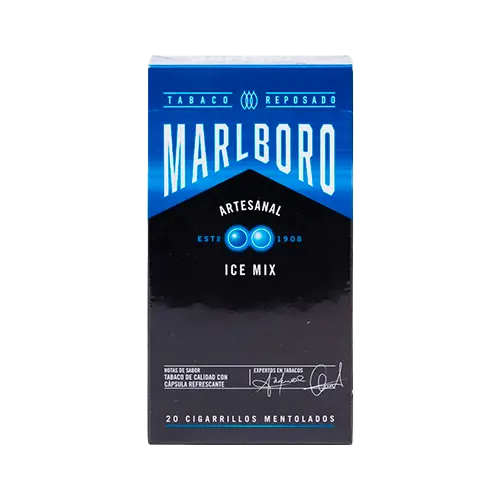 [7406135037578] CAJETILLA CIGARROS MARLBORO ICE MIX 20 UNIDADES