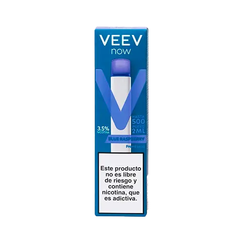 [7406135040134] VAPORIZADOR VEEV 500 PUFFS BLUE RASPBERRY