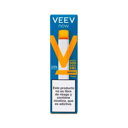 [7406135040165] VAPORIZADOR VEEV 500 PUFFS MANGO