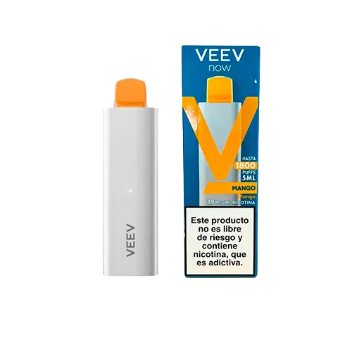 [7406135040257] VAPORIZADOR VEEV 1800 PUFFS MANGO