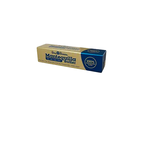 [7441001604980] MANTEQUILLA DOS PINOS BARRA SIN SAL 115GR