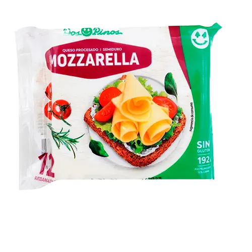 [7441001606281] QUESO DOS PINOS PROCESADO MOZZARELLA 192GR