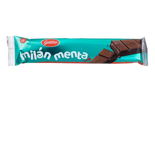 [7441001630279] CHOCOLATE TABLETA RELLENA MILAN MENTA 35 GRS
