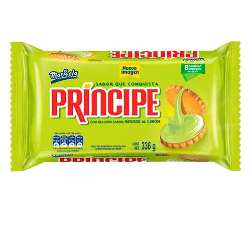 [7441029515268] GALLETA BIMBO MARINELA PRINCIPE MARINELA LIMON 85 GR