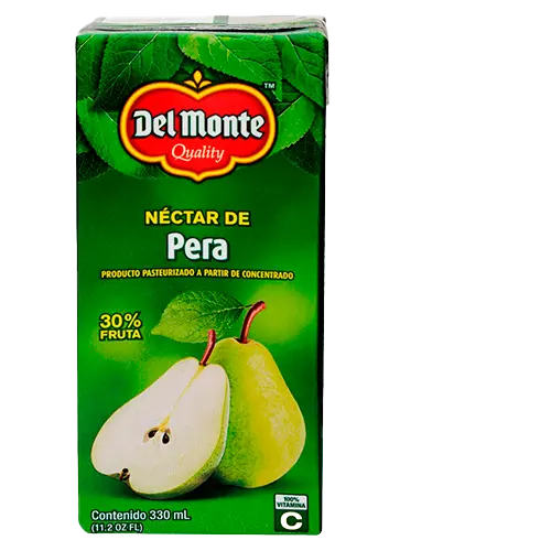 [7452017663380] JUGO NECTAR DEL MONTE PERA 330 ML TETRA PAK