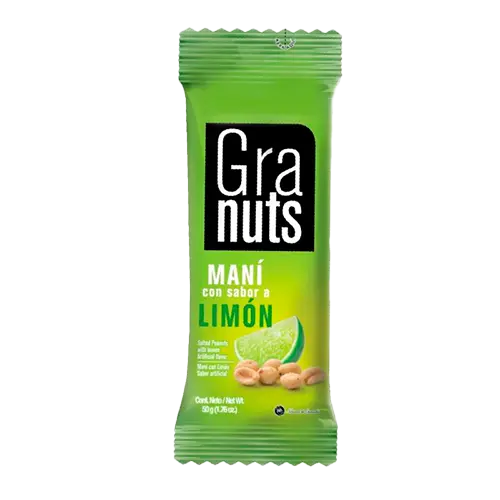 [7702007048223] GRANUTS MANI CON LIMON 50 GRS