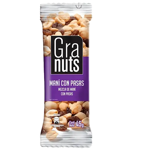 [7702007079319] GRANUTS MANI CON PASAS 45 GRS