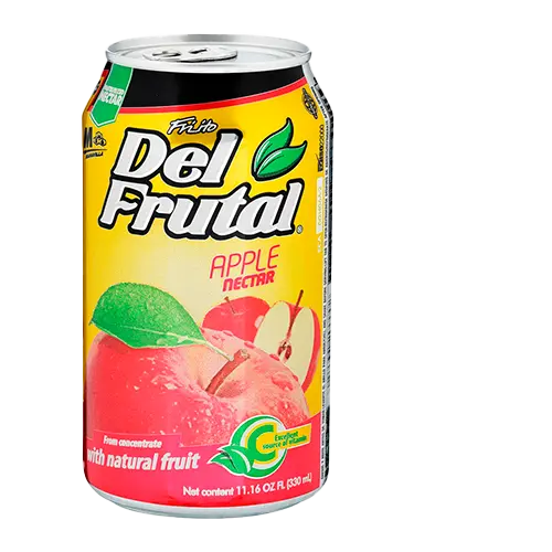 [081537200002] JUGO NECTAR DEL FRUTAL MANZANA LATA  330ML