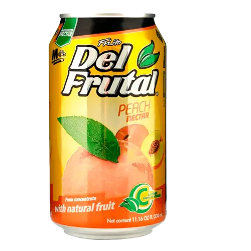 [081537200057] JUGO NECTAR DEL FRUTAL MELOCOTON LATA  330ML