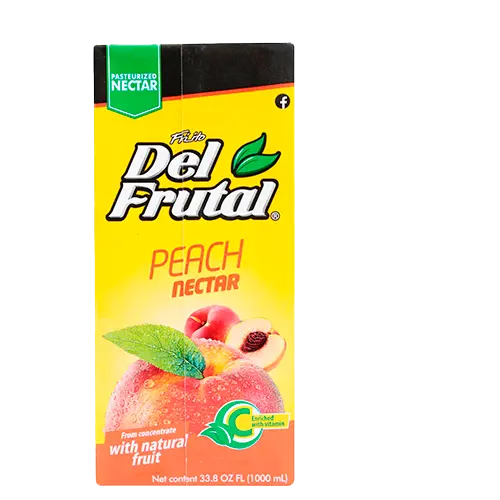 [81537200149] JUGO NECTARL DEL FRUTAL MELOCOTON 1LT