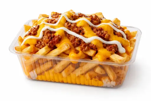 [COM000070] Papas con queso y chili 