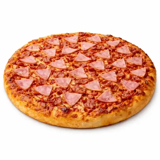 [COM000040] Pizza grande de jamón y tocino